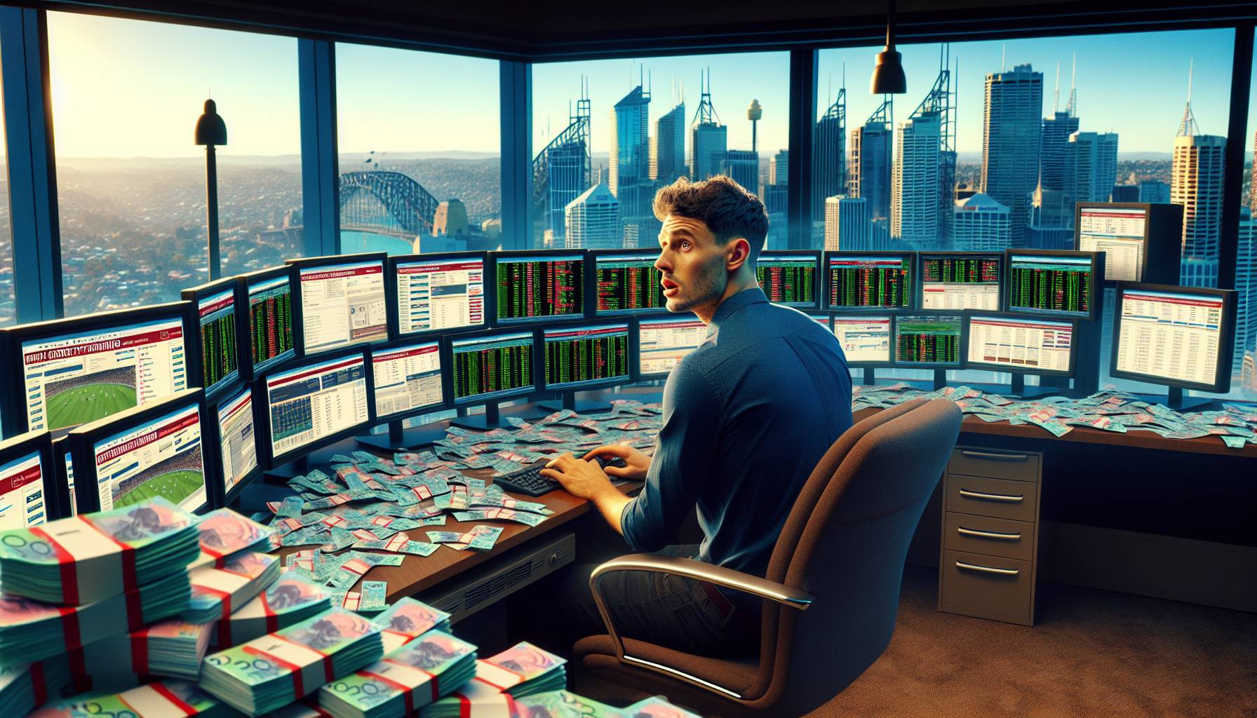 23-Year-Old Detained for $2 Million Internet Betting Operation in Sydney